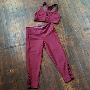 Victoria's Secret Crop Pant & Sports Bra Bundle!